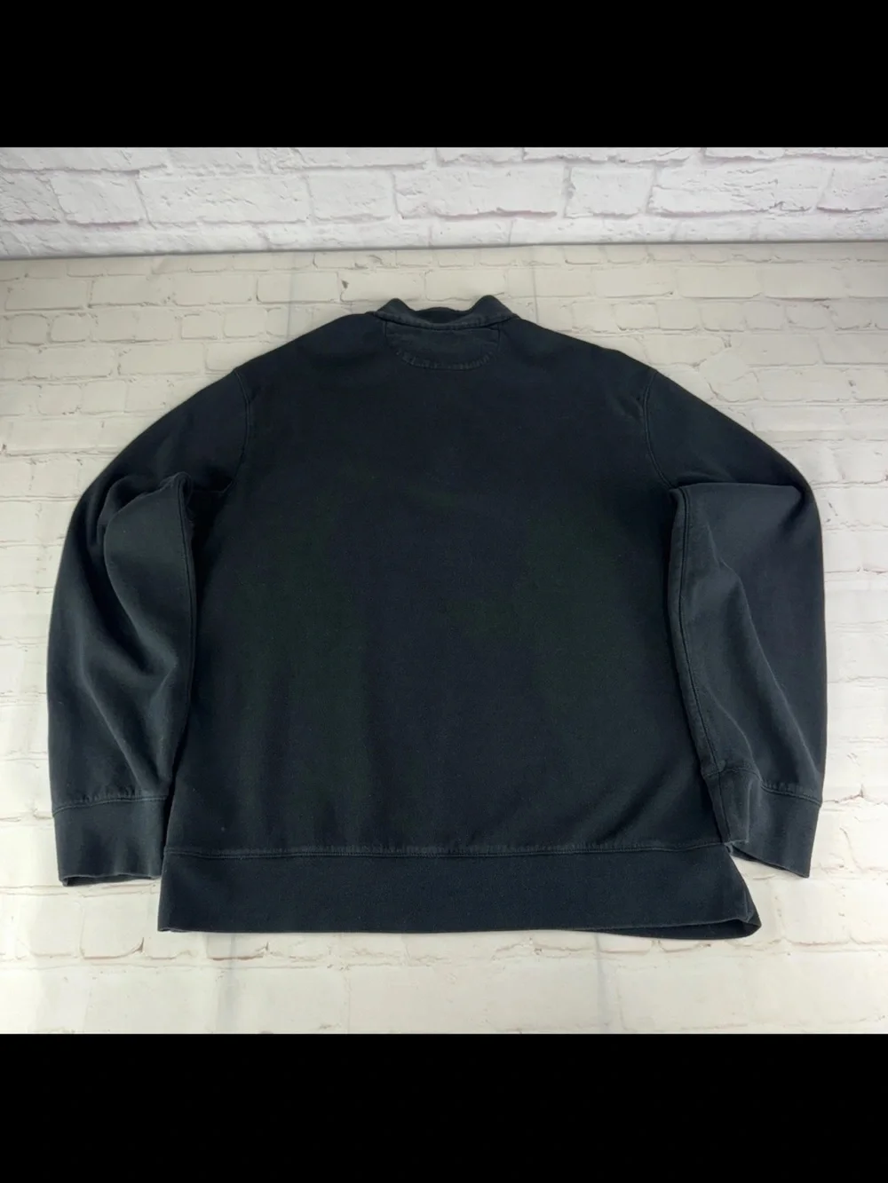 Polo by Ralph Lauren Men’s Black Half-Zip Pullover large #810